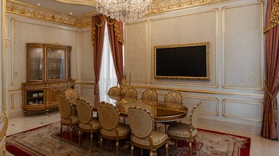 Francesco Molon furniture can be found in projects across the UAE, including at the Raffles Imperial Mansion on Palm Jumeirah. Photo: Dubai Sotheby's International Realty