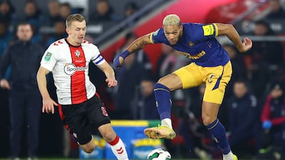 James Ward-Prowse 6: Playing higher up the pitch under new manager but couldn’t get any time on ball in opening 45 minutes where Newcastle dominated possession. More into the game second half. Usual dead-ball nightmare for opposition. Getty