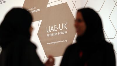 The UAE-UK Pioneers Forum careers fair in London was a big talking point for ambitious Emiratis. While some may decide they want to travel between worlds, others are just as keen to use their talents in improving matters for their country. Stephen Lock for the National