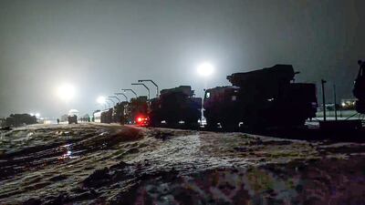 The US ambassador to the UN, Linda Thomas-Greenfield, told the Security Council that Russia's military build-up along its border with Ukraine was the "largest mobilisation of troops in Europe in decades". Russian Defence Ministry Press Service via AP