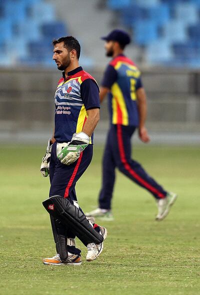 Abdul Shakoor was on the fringes of the UAE national team ahead of the 2014 World Twenty20 and 2015 World Cup. Satish Kumar for The National