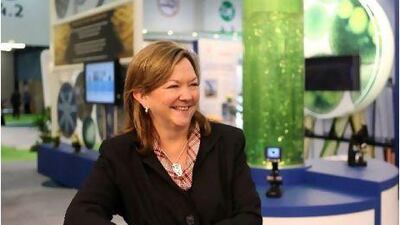 Sara Ortwein, the head of ExxonMobil's upstream research and development arm.