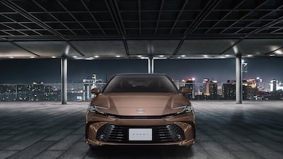 The 2025 Toyota Camry has arrived in the UAE. All photos: Toyoto