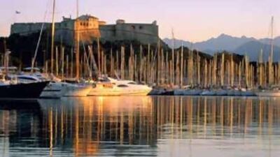 According to one estate agent, the property market in Antibes, France, is going up by as much as 20 per cent a year.