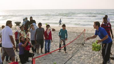 The 'Go Health' event in Umm Al Quwain aims to spread awareness about good health and healthy habits. Rebecca Rees for The National