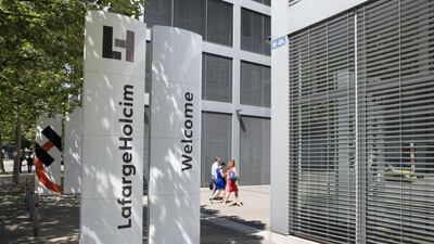 Mr Zenone was hoping to benefit from a staff-buyout programme that Lafarge had undertaken as part of its merger with Holcim. EPA