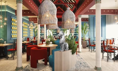 Benjarong in Dusit Thani Dubai has been given a colourful makeover