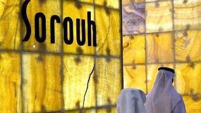 Sorouh posted a 29 per cent rise in net profit to Dh259 million for the first six months of the year compared with the same period last year. Jaime Puebla / The National