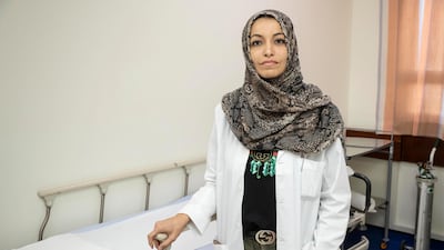 DUBAI, UNITED ARAB EMIRATES. 21 JANUARY 2020. Dr Zainab Fathi Elsayed, specialist registrar at Rashed Hospital. (Photo: Antonie Robertson/The National) Journalist: Nick Webster. Section: National.