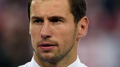 Poland's Grzegorz Krychowiak is now at PSG. AFP PHOTO / JANEK SKARZYNSKI