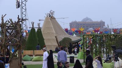 The festival has zones offering something for all ages.