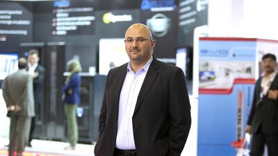 Jawad Abbassi, chief executive of Arab Advisors Group, says the safest investments in the region continue to be real estate and utilities. Pawan Singh / The National