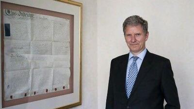 Nigel Putt, the head of Lloyds TSB's private banking business in the Middle East, carved a niche for the bank in the region. Lee Hoagland / The National.