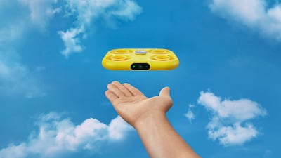 The new Snapchat Pixy, a limited-edition pocket-sized flying camera is currently available only in the US and France. Photo: Snap