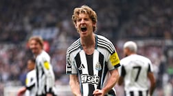 Anthony Gordon joined Newcastle in 2023 and helped them win the 2024/25 League Cup. PA