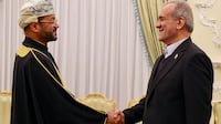 Oman's Foreign Minister Badr Albusaidi meets Iranian President Dr Masoud Pezeshkian on Saturday, January 10. Photo: Badr Albusaidi