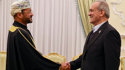 Oman's Foreign Minister Badr Albusaidi meets Iranian President Dr Masoud Pezeshkian on Saturday, January 10. Photo: Badr Albusaidi