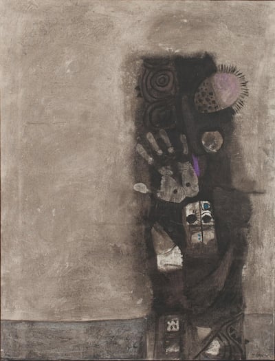 Al-Jawf Masks (1966). Photo: Barjeel Art Foundation