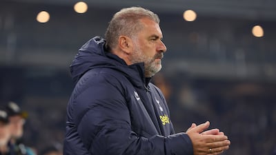 Spurs manager Ange Postecoglou. Getty