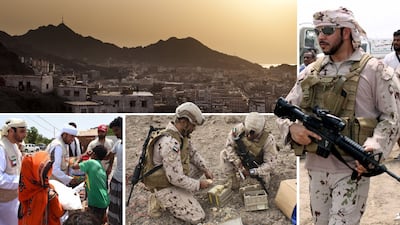 The UAE’s experience in supporting Yemeni communities will be hard to replace. Wam, Getty Images, Reuters, The National
