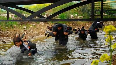 New ISIL recruits train in Mosul, Iraq. AP Photo