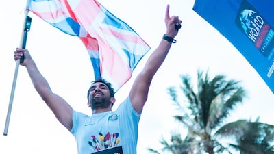 Paris Norriss celebrates