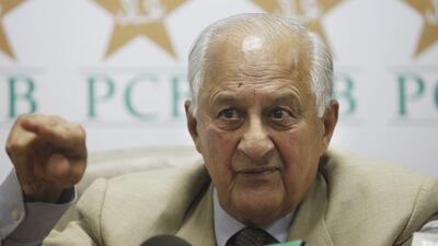 Pakistan Cricket Board Chairman Shaharyar Khan is angling to revive the Pakistan-India series. Shakil Adil / AP