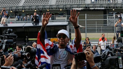 Hamilton won his fourth career Formula One season championship on Sunday with a ninth-place finish at the Mexican Grand Prix in a race won by Red Bull's Max Verstappen. AP Photo/Marco Ugarte