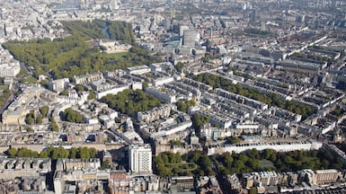 Belgrave Square in central London. The Duke of Westminster, who owns much of Mayfair and Belgravia, has called for changes to the planning regime regarding historic buildings. Photo: Fenton Whelan