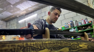 Each sword takes around one to two weeks to manufacture and is expensive to produce.