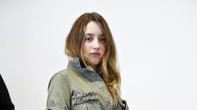 Sixteen-year-old Mathilda Gianopoulos, the daughter of 'Pretty in Pink' and 'Riverdale' actress Molly Ringwald, began her modelling career aged 13. AFP