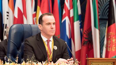 McGurk made the revelations in the Washington Post. Reuters