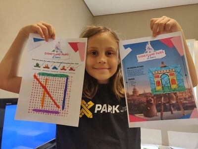 Valentina, nine, cannot wait to get back to school. Courtesy Clementina Kongslund