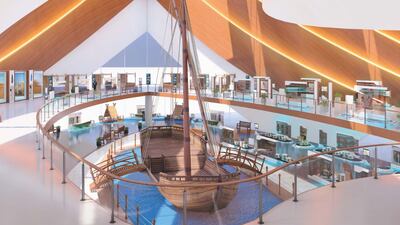 The museum will be situated on the beach of Kalba, opposite the heritage area of Khor Kalba.