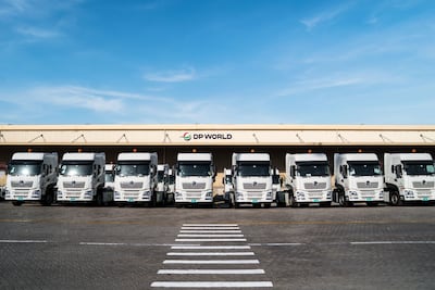 The new trucks DP World has acquired are being deployed progressively across operations. Photo: DP World