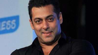 Salman Khan. AFP PHOTO / STR