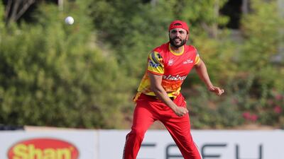 Rameez Shahzad. Averages 53.15 in one-day international cricket and is the only UAE cricketer to have two centuries to his name in that format, which includes one against the West Indies in the 2018 World Cup Qualifier. Chris Whiteoak / The National