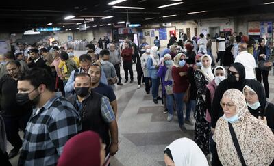 Egypt has ramped up its vaccination drive in recent weeks and has said it will not allow unvaccinated government employees to enter workplaces from November 15. EPA