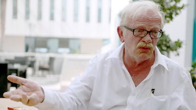 Peter Hellyer. Sammy Dallal / The National