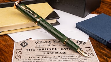 Conway Stewart is one of a growing crop of brands revitalising the fountain pen. Photo: Conway Stewart