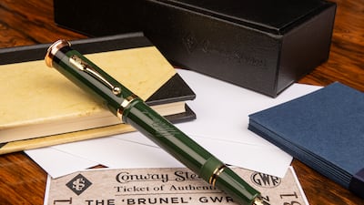 Conway Stewart is one of a growing crop of brands revitalising the fountain pen. Photo: Conway Stewart