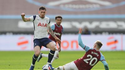 Pierre-Emile Hojbjerg - 6: So often Spurs’ inspiration in his first season at the club, but even he could not raise them above the torpor at the London Stadium. Reuters