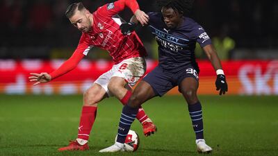 Jordan Lyden - 4, Put in a great block to deny De Bruyne, while he was unlucky not to find Simpson with a good cross. However, he conceded a penalty with a clumsy challenge. PA