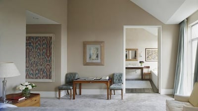 The penthouse at No 19 Hyde Park has a total floor space of 2,768 square feet. Courtesy Knight Frank