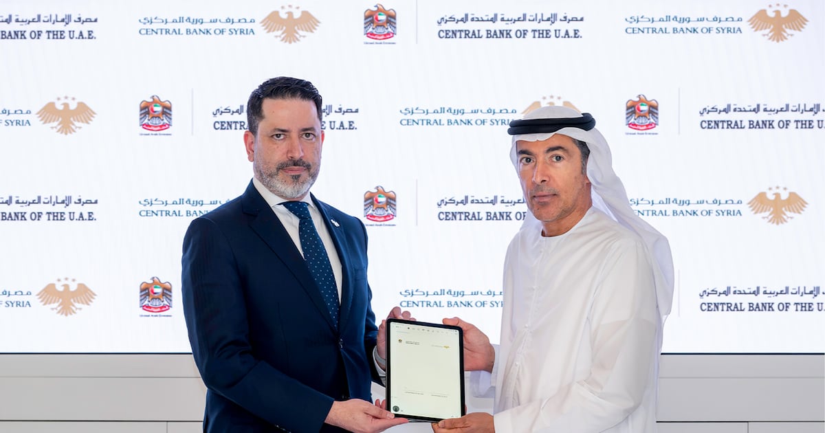 UAE–Syria central bank pact puts payments at heart of closer ties — Photo: The National — Business
