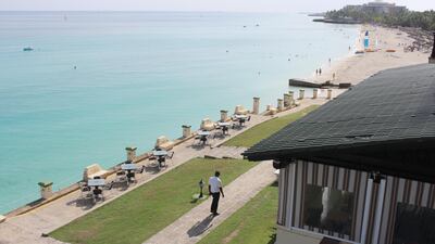 Varadero Golf Club is attached to the Melia Las Americas Hotel. Courtesy Stuart Abraham