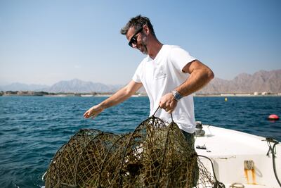 Ramie Murray said the farm produces 300,000 to 400,000 oysters per month. Jordan Bickerstaffe / Liquorice Productions