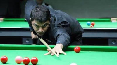Mohammed Shehab, pictured at the 2012 Asian Snooker Championship, opened his 2013 campaign with a 4-2 win over Andy Lee of Hong Kong.