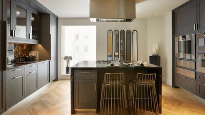 Inside a Ten Trinity Square apartment. Julian Abrams