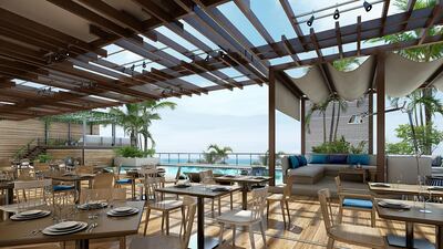 Tasca's pared-back, relaxed decor. Courtesy Mandarin Oriental